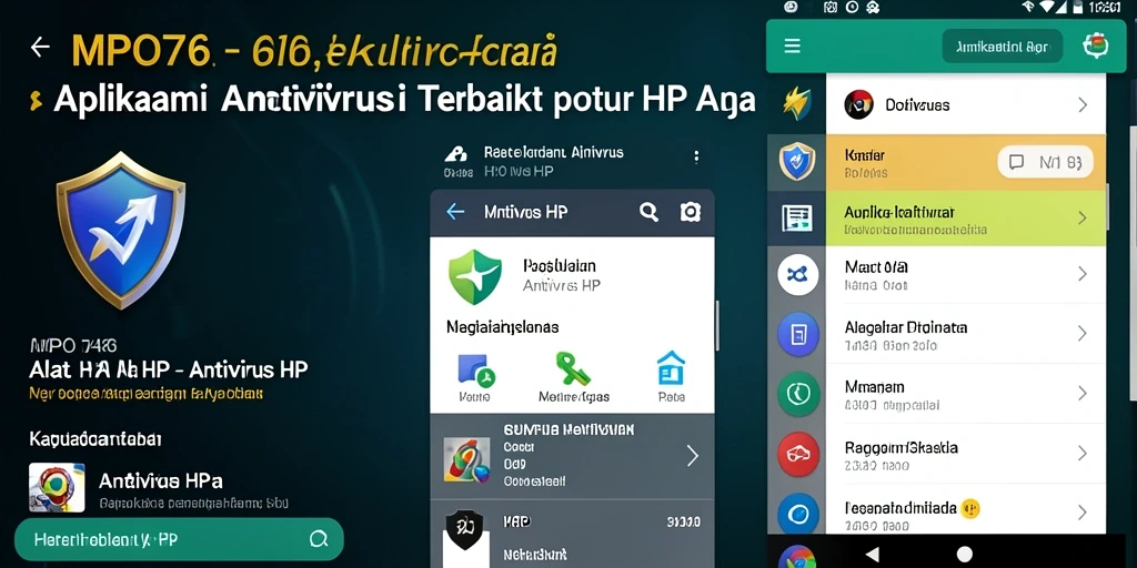 Antarmuka MPO76 yang intuitif dan ramah pengguna untuk perlindungan HP.