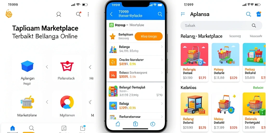 Tampilan antarmuka aplikasi T9999 yang menarik dan fungsional.