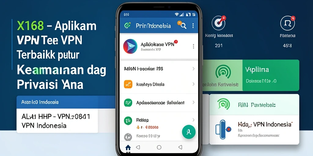 Antarmuka pengguna X168 yang intuitif dan mudah digunakan.